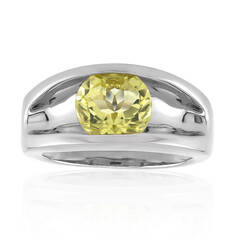 Ouro Verde Quartz Silver Ring