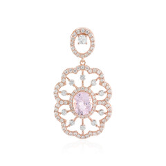 Kunzite Silver Pendant (Adela Silber)