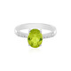 Arizona Peridot Silver Ring