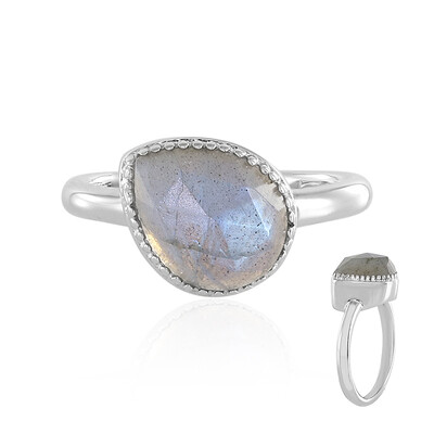 Labradorite Silver Ring