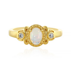 Welo Opal Silver Ring