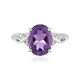 Amethyst Silver Ring