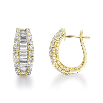 14K SI2 (G) Diamond Gold Earrings (CIRARI)