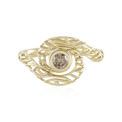 9K I2 Champagne Diamond Gold Ring (Ornaments by de Melo)