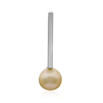 Kabira Golden South Sea Pearl Silver Pendant (MONOSONO COLLECTION)