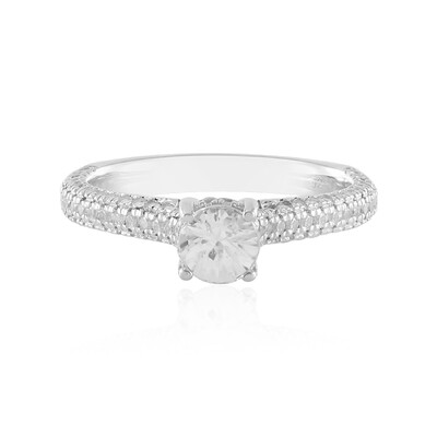 Zircon Silver Ring