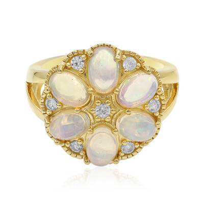 Welo Opal Silver Ring