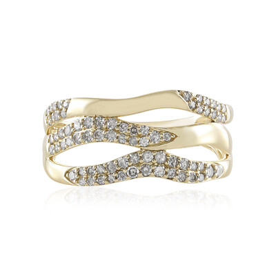 9K I2 (I) Diamond Gold Ring (de Melo)