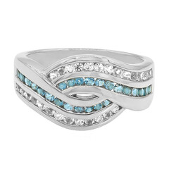 London Blue Topaz Silver Ring