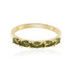 Moldavite Silver Ring