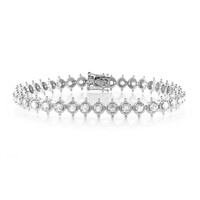 Zircon Silver Bracelet (Dallas Prince Designs)