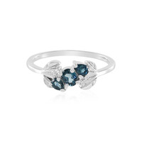 London Blue Topaz Silver Ring