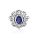 Madagascar Blue Sapphire Silver Ring