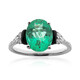 18K AAA Zambian Emerald Gold Ring (CIRARI)