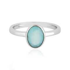 Paraiba Opal Silver Ring