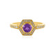 Uruguayan Amethyst Silver Ring