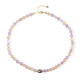 Mystic Freshwater Pearl Silver Necklace