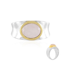 Madagascan Morganite Silver Ring