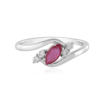 Madagascar Ruby Silver Ring