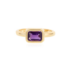 Siberian Amethyst Silver Ring