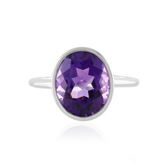 Moroccan Amethyst Silver Ring