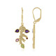 Zambian Amethyst Silver Earrings (MONOSONO COLLECTION)