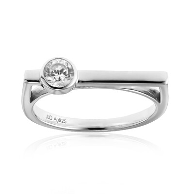 Zircon Silver Ring