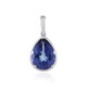 Cobalt Blue Topaz Silver Pendant