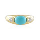 Sleeping Beauty Turquoise Silver Ring