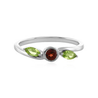 Peridot Silver Ring