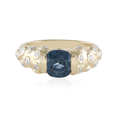 14K Luc Yen Cobalt Blue Spinel Gold Ring (de Melo)