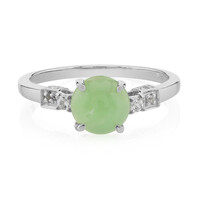 Imperial Chrysoprase Silver Ring