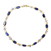 Lapis Lazuli Silver Necklace