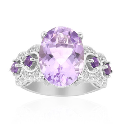 Amethyst Silver Ring