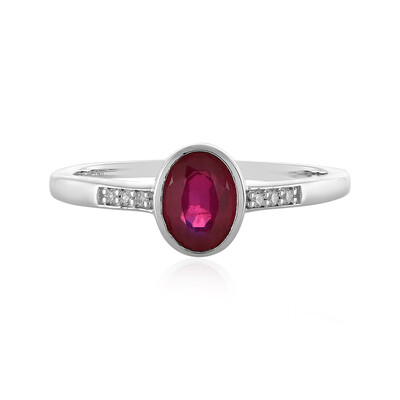 Madagascar Ruby Silver Ring