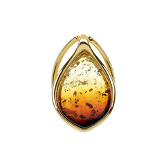 Baltic Amber Silver Pendant