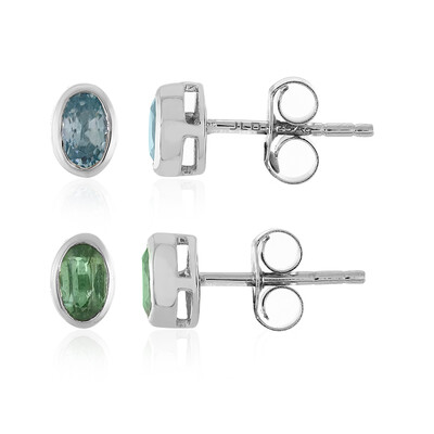 Ratanakiri Zircon Silver Earrings