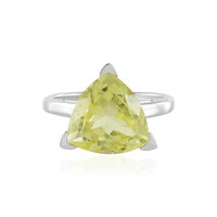 Ouro Verde Quartz Silver Ring