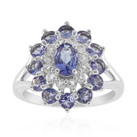 Tanzanite Silver Ring