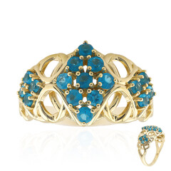 9K Goias Neon Apatite Gold Ring (Rifkind 1894 Collection)