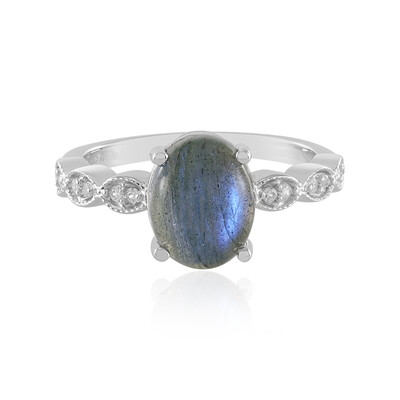 Labradorite Silver Ring