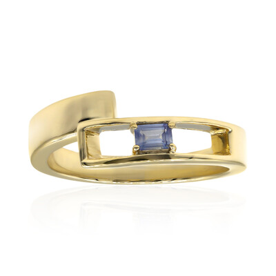 9K Benitoite Gold Ring (Amanda Adkins)