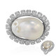 Freshwater pearl Silver Ring