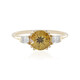 9K Yellow Zircon Gold Ring