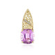 14K Patroke Kunzite Gold Pendant (de Melo)