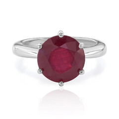 Madagascar Ruby Silver Ring