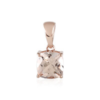 9K Madagascan Morganite Gold Pendant