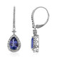 14K AAA Tanzanite Gold Earrings (CIRARI)