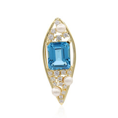 Marambaia Topaz Silver Pendant