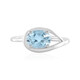 Sky Blue Topaz Silver Ring